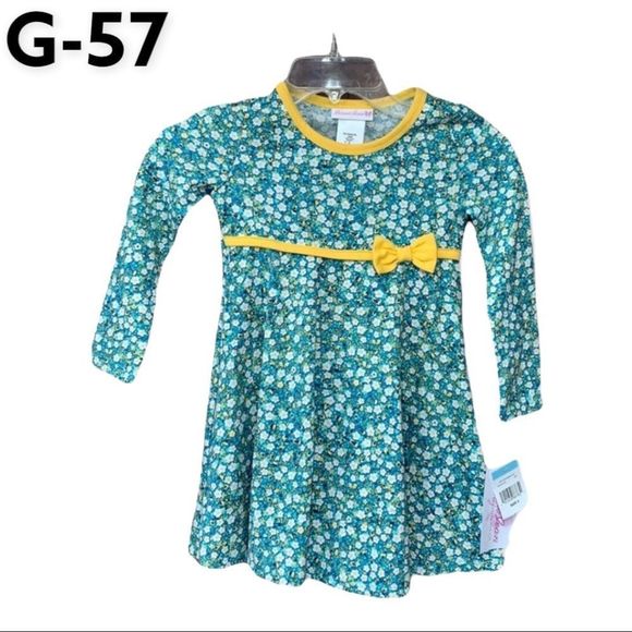 Bonnie Jean Other - Sz5 Bonnie Jean Floral Print Dress NWT